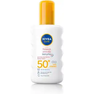 NIVEA SUN SPF50 Hassas Ciltlere Özel Çok Yüksek Güneş Koruyucu Sprey 200ml, Güneş Alerjisine Karşı Etkili,Kokusuz
