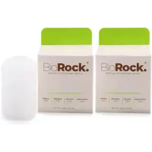 BİOROCK Sürdürülebilir Doğal Ter Kokusu Karşıtı Kristal 2li