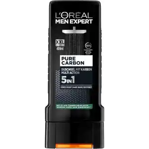 LOréal Men Expert Pure Carbon 5i 1 Arada Duş Jeli ve Şampuan, 400 ml