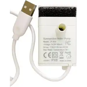 Haustier Anti-Burnt Özellikli, Ledli, USB, Evcil Hayvan Su Sebili Yedek Pompa