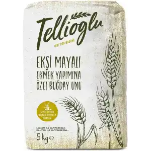 Tellioğlu Ekşi Mayalı Ekmek Yapımına Özel Buğday Unu 5 Kg