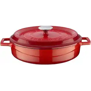 Lava Casserole Çok Fonksiyonlu, 3.40 Litre LVYST28K2R, Kırmızı/Siyah