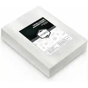 100 Adet Tırtıklı Vakum Makinesi Poşeti Torbası (15x20cm)