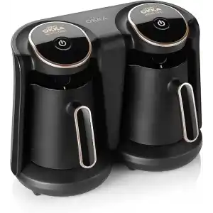 Arzum OK006 OKKA Minio Duo Türk Kahvesi Makinesi, 8 Fincan Kapasite, Taşma Önleyici, 800-960W, Bakır