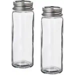 Ikea Cıtronhaj Tuzluk/Karabiberlik - Cam - 12 Cm - 2 Parça