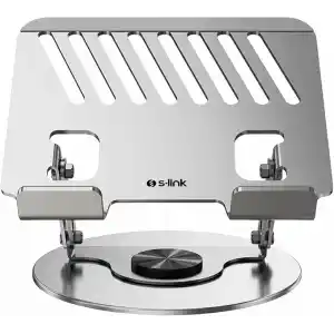 S-Link SL-ML1 360° Döner Metal Laptop Standı, 23.5x23.5 cm