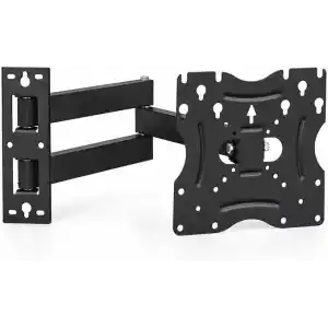 32–43 İnç Hareketli TV Duvar Askı Aparatı – Ayarlanabilir Metal, VESA 75x75 / 100x100 / 200x150 / 200x200 mm, 20 kg Taşıma Kapasitesi (50-CM)