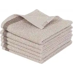 Mürdüm Home Novea El Yüz Havlusu, 6lı Paket, 6 Parça 30x30, Yumuşak ve Emici Kaliteli Günlük Kullanıma Uygun%100 Pamuk Havlu
