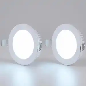 Cata CT-5145G 6 WATT 3200K GÜNIŞIĞI - Slim Sıva Altı LED Panel Armatür - İnce Kasa Yuvarlak Tavan Spot Lambası, Trafolu - 2 ADET