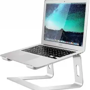 Hobimtek M5 Alüminyum Ergonomik Katlanır Macbook Bilgisayar Standı Bilgisayar Yükseltici 10 –17 inç