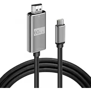 Daytona HC-01 Type-C to 4K Ultra Full HD HDMI USB-C Tak Çalıştır Macbookile ipadile telefon ile uyumlu Görüntü Aktarım Kablosu-1.8m