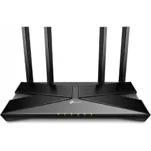 TP-Link Archer VX1800v, AX1800 Mbps Çift Bantlı Fiber Destekli Wi-Fi 6 VDSL/ADSL Modem Router, 4 Gigabit LAN Portları + 1 USB 2.0 Port, MU-MIMO, Super VDSL, Tether Uygulaması ile Kolay Kurulum