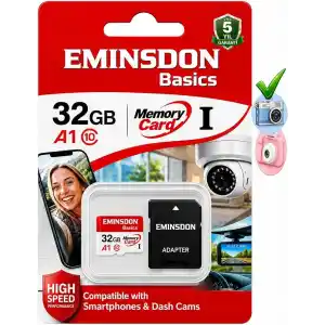 32GB Hafıza Kartı Mini Kamera Ev Araç Güvelik Kamerası Uyumlu Telefon Micro Kart Class10