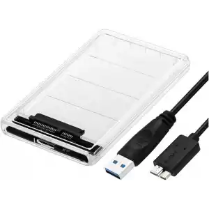 Alfais 4266 2.5 Usb 3.0 Harici Ssd Harddisk Şeffaf SataTaşınabilir Hdd Kutusu