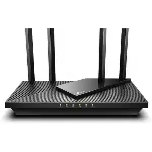 TP-Link Archer AX55, AX3000 Mbps Dual Band Wi-Fi 6 Router, Fiber Destekli, 4× Gigabit LAN Ports, WPA3, 1× USB 3.0 Port, Oyun için İdeal Xbox/PS4/8K Steam