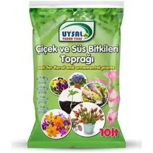 10 Lt Bitki Toprağı, Fideleme, Saksı Toprağı İç Dış Mekan Toprak Torf.