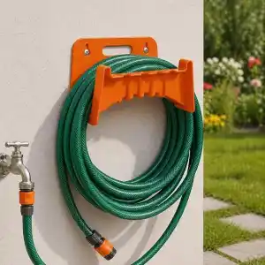YDGR Duvara Monte Edilebilir Bahçe Hortum Askısı – Dayanıklı ABS Plastik Malzeme – Paslanmaz Tasarım