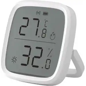 SONOFF SNZB-02D ZigBee LCD Ekranlı Akıllı Sıcaklık ve Nem Sensörü | SNZB-02D
