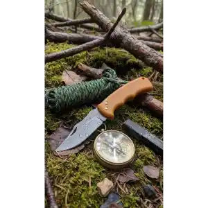 Kamp Çakısı: Sarı Plastik Saplı - Yüksek Performanslı, Ergonomik ve Çok Yönlü Outdoor Macera Dostu