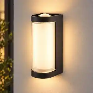 Lara 9W LED Dış Mekan Duvar Apliği – 3200K Gün Işığı, 830 Lümen, IP44, 220V, Bahçe Balkon ve Cephe Aydınlatma