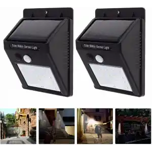 Solar Light Güneş Enerjili 20 Ledli Bahçe Aydınlatma