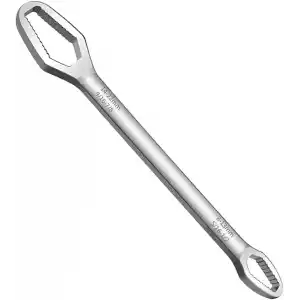AEE® Evrensel Çift Başlı Tork Anahtar 8–22 mm | Çok Amaçlı Universal Anahtar | Altıgen, Yuvarlak, Profil Somun Uyumlu | Bisiklet, Araba, Ev ve Atölye Kullanımı