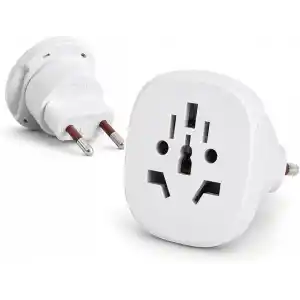 Coverzone 2300W Universal Akım Korumalı Seyahat Priz Dönüştürücü 13A 605-K5