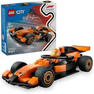 LEGO City McLaren Yarış Arabalı F1 Sürücüsü 60442