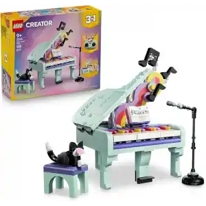 LEGO Creator 3’ü 1 Arada Müzikal Dekor Kedili Piyano 31392