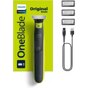 Philips OneBlade QP2724/10 Yüz Hibrit Tıraş Makinesi,Sakal Şekillendirici, Islak&Kuru,3 Sakal Tarağı