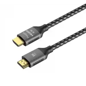 Paugge Ultra Sertifikalı HDMI® 2.1b Kablo - (2.1b/2.1/2.0b/2.0/1.4) 10K, 8K 60Hz, 4K 240Hz 165Hz 144Hz 120Hz 60Hz, eARC, HDCP2.3, HDR, D-HDR, Dolby Vision, Dolby Atmos (3m)