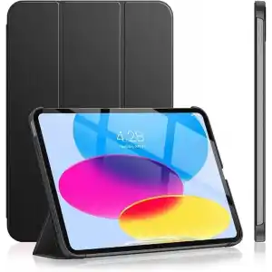 iPad 11.Nesil A16 11inç/10.Nesil Uyumlu 10,9 İnç Kılıf - Uyku Modlu ve Darbeye Dayanıklı Kaplama (Mat Siyah, iPad 11.Nesil A16 11inç/10.Nesil 10.9 inç)