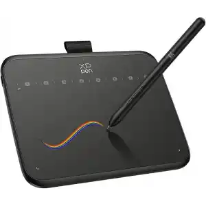 XPPen Deco 640 Grafik Çizim Tableti, 16384 Basınç Seviyesi, Pilsiz Kalem, 6x4 İnç, Windows Mac Android Uyumlu