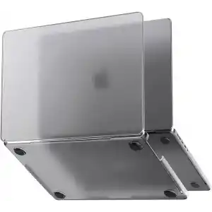 Minesk MacBook Air 13,6 ile Uyumlu M5 (A3449) M4 (A3240) M3 (A3113) M2 (A2681) Polikarbonat Sert Koruyucu Çizilme ve Darbe Önleyici Kılıf (Mat-Uzay Gri, 13.6 inç 2022-2023-2024-2025-2026)