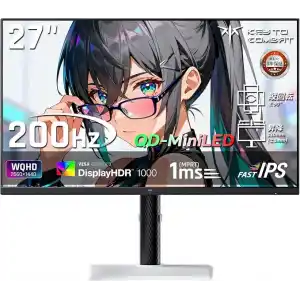 KTC M27T6S 27 1Ms 200Hz 2K QHD HDR1000 QD-Mini LED IPS Gaming Monitör