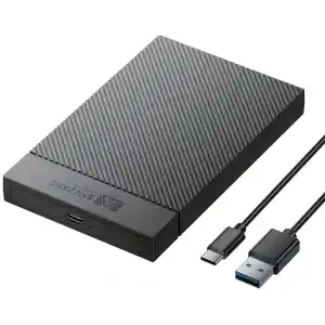 SAN ZANG MASTER 2,5 inç SSD Muhafaza USBden USB-cye Siyah