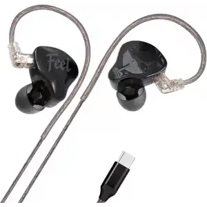 Klasse Feel IEM Kulaklık, Kulak İçi Gaming In-Ear Headphone (Feel Pro [Type-C] [Mikrofonlu])