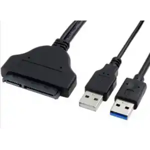 Alfais 5142 Usb 3.0 2.5 3.5 İnç Sata Ssd Hdd Harddisk Çevirici Dönüştürücü Adaptör Kablosu