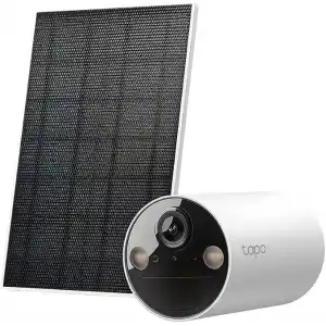 Tapo C410 KIT, 2K 3MP, Renkli Gece Görüşü, Şarj Edilebilir, IP65 Sertifikalı, Yerel/Bulut Depolama, 110° Açılı, Güneş Paneli Dahil, Kablosuz Bataryalı Güvenlik Kamerası Kiti