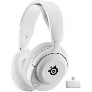 SteelSeries Arctis Nova 5 Wireless ve Bluetooth Kablosuz Oyuncu Kulaklığı Beyaz