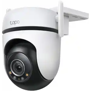 Tapo C520WS, 2K QHD Dış Mekan Wi-Fi/Ethernet Güvenlik Kamerası, Hareket Tespit/Takibi, 360°, IP66 Su Geçirmez, Renkli Gece Görüşü, Çift Yönlü Ses, Bulut/Yerel Depolama, Sesli ve Işıklı Alarm