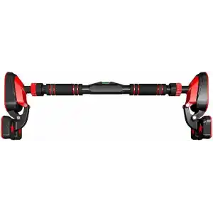 Vidasız 3POD Barfiks Aleti Montaj Ultra Güçlü, 92-120 Cm Arası - Ayarlanabilir Barfiks Demiri, Kapı Barı ve Çekme Barı,Çelik Yapı, Barfiks Çubuğu, Üst Vücut Egzersizi, Fitness,Barfix, Barfiks Barı