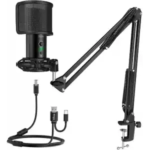 Fifine T683 USB Condenser Mikrofon Kayıt Seti