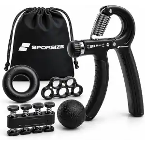 Sporsize El Yayı, El Sıkma ve Bilek Güçlendirici Set, 10-60 kg