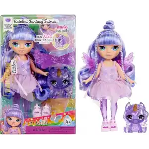 MGAE Entertainment RH Littles Gökkuşağı Perisi Bebekleri Amethyst Willow Oyuncak