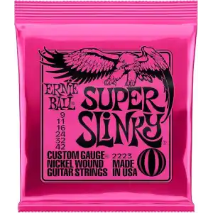 Ernie Ball P02223 Super Slinky 09-42 Elektro Gitar Teli