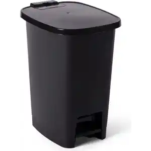 Miss Collection Lüx Serisi Pedallı 10 Litre Çöp Kovası Siyah