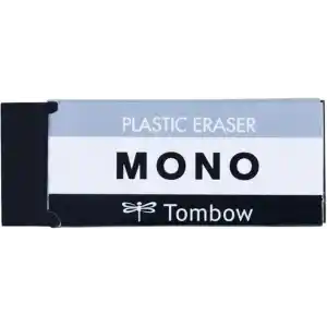 Tombow Mono Silgi, 17X11X43Mm, Siyah