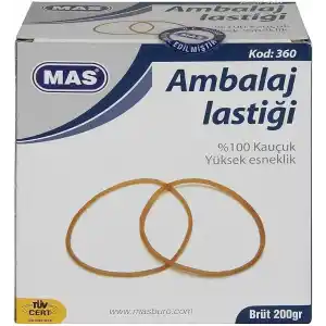 Mas Midi Paket Lastik, 200 gr