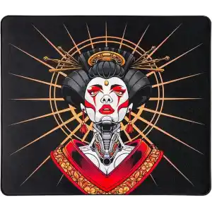 Klasse Zen Poron Series 490x420x3,5 mm E-Sports Gaming Oyuncu Mouse Pad (Control, Geisha, 49x42 cm)